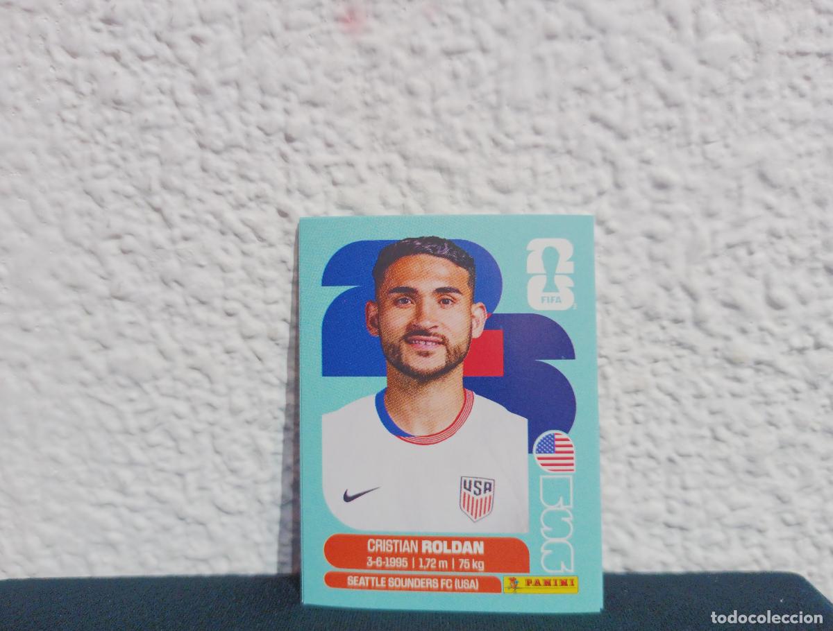 Collezionismo Figurine antiche: USA 11 CRISTIAN ROLDAN BASE ESTADOS UNIDOS CROMO MUNDIAL STICKERS 2026 26