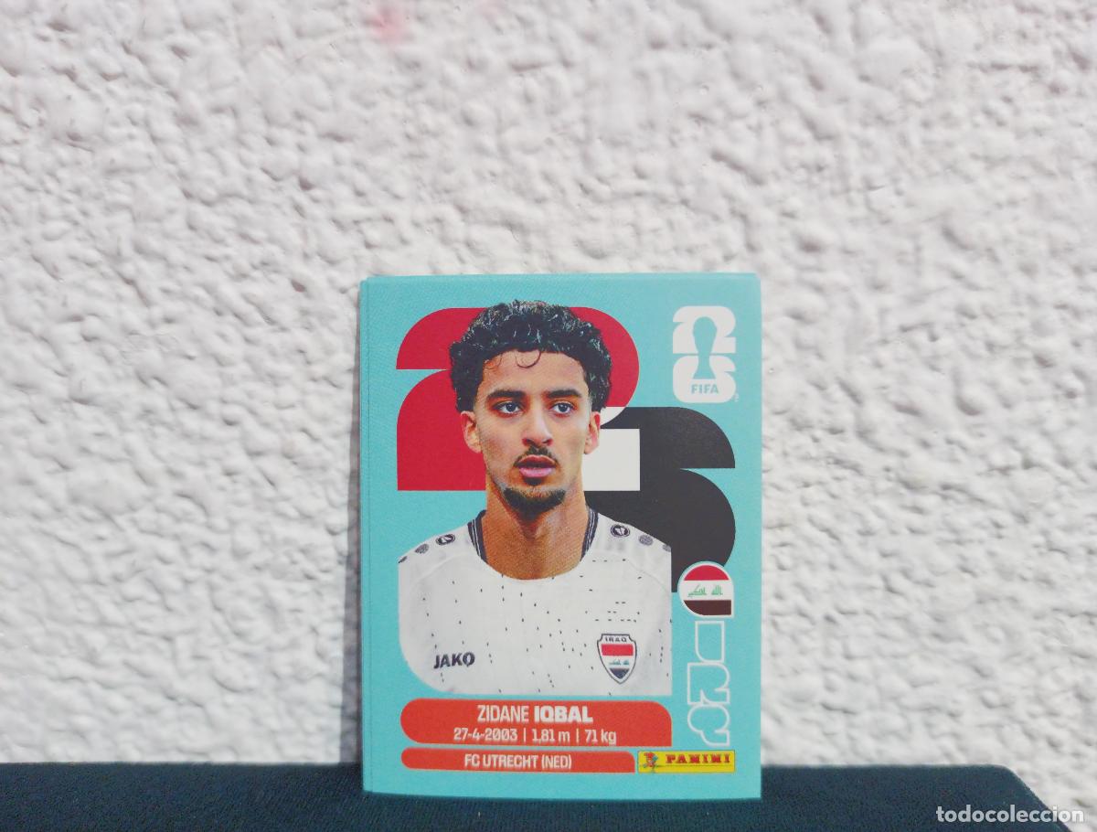 Collezionismo Figurine antiche: IRQ 9 ZIDANE IQBAL BASE IRAQ CROMO MUNDIAL STICKERS 2026 26
