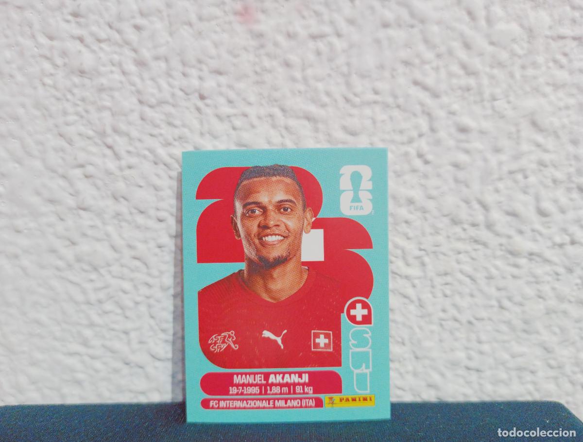 Collezionismo Figurine antiche: SUI 4 MANUEL AKANJI BASE SWITZERLAND CROMO MUNDIAL STICKERS 2026 26