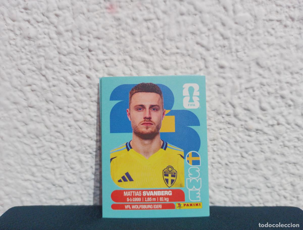 Collezionismo Figurine antiche: SWE 12 MATTIAS SVANBERG BASE SWEDEN CROMO MUNDIAL STICKERS 2026 26