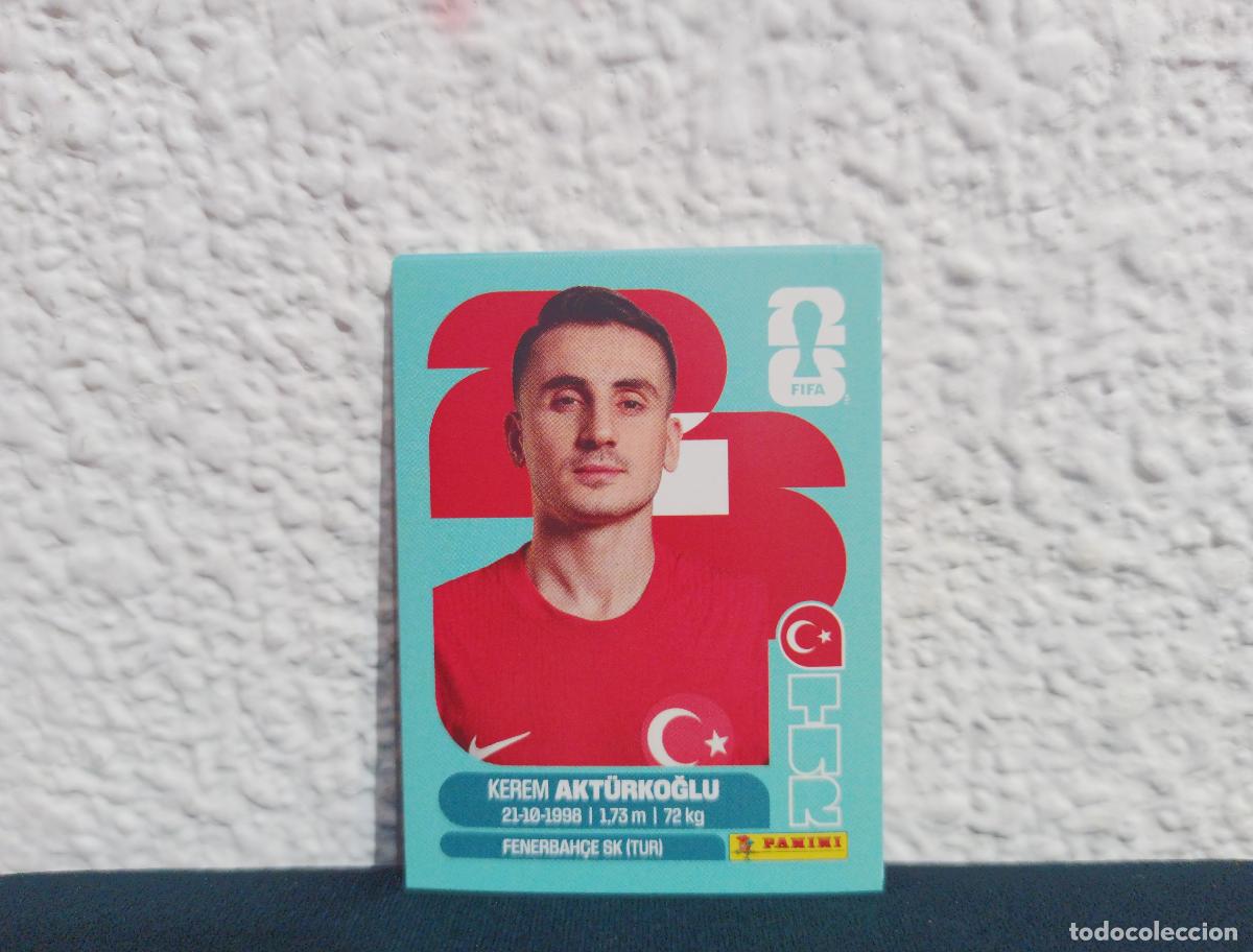 Collezionismo Figurine antiche: TUR 19 KEREM AKTURKOGLU BASE TURKEY CROMO MUNDIAL STICKERS 2026 26