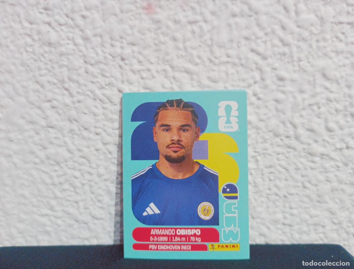 Collezionismo Figurine antiche: CUW 3 ARMANDO OBISPO BASE CURACAO CROMO MUNDIAL STICKERS 2026 26