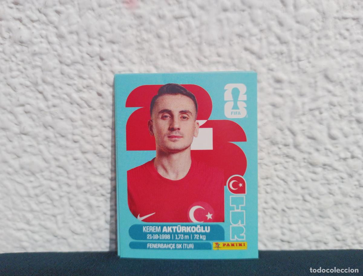 Collezionismo Figurine antiche: TUR 19 KEREM AKTURKOGLU BASE TURKEY CROMO MUNDIAL STICKERS 2026 26