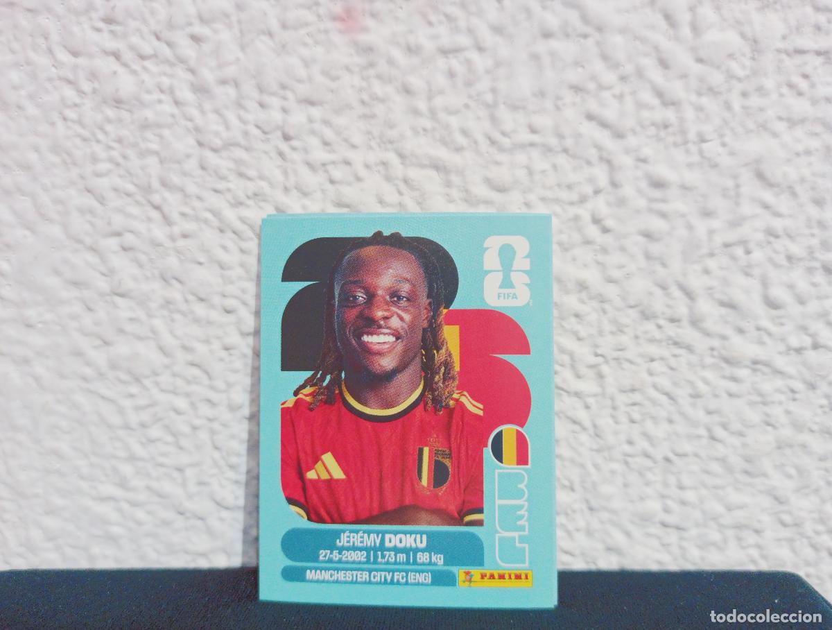 Collezionismo Figurine antiche: BEL 16 J&Eacute;R&Eacute;MY DOKU BASE BELGIUM CROMO MUNDIAL STICKERS 2026 26