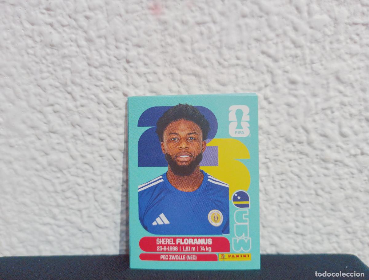 Collezionismo Figurine antiche: CUW 4 SHEREL FLORANUS BASE CURACAO CROMO MUNDIAL STICKERS 2026 26