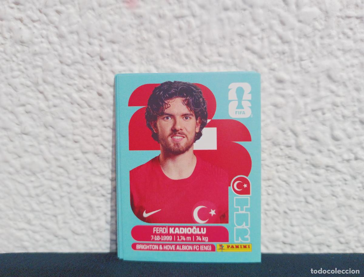 Collezionismo Figurine antiche: TUR 8 FERDI KADIOGLU BASE TURKEY CROMO MUNDIAL STICKERS 2026 26