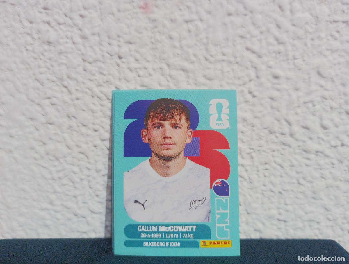 Collezionismo Figurine antiche: NZL 19 CALLUM MCCOWATT BASE NEW ZEALAND CROMO MUNDIAL STICKERS 2026 26
