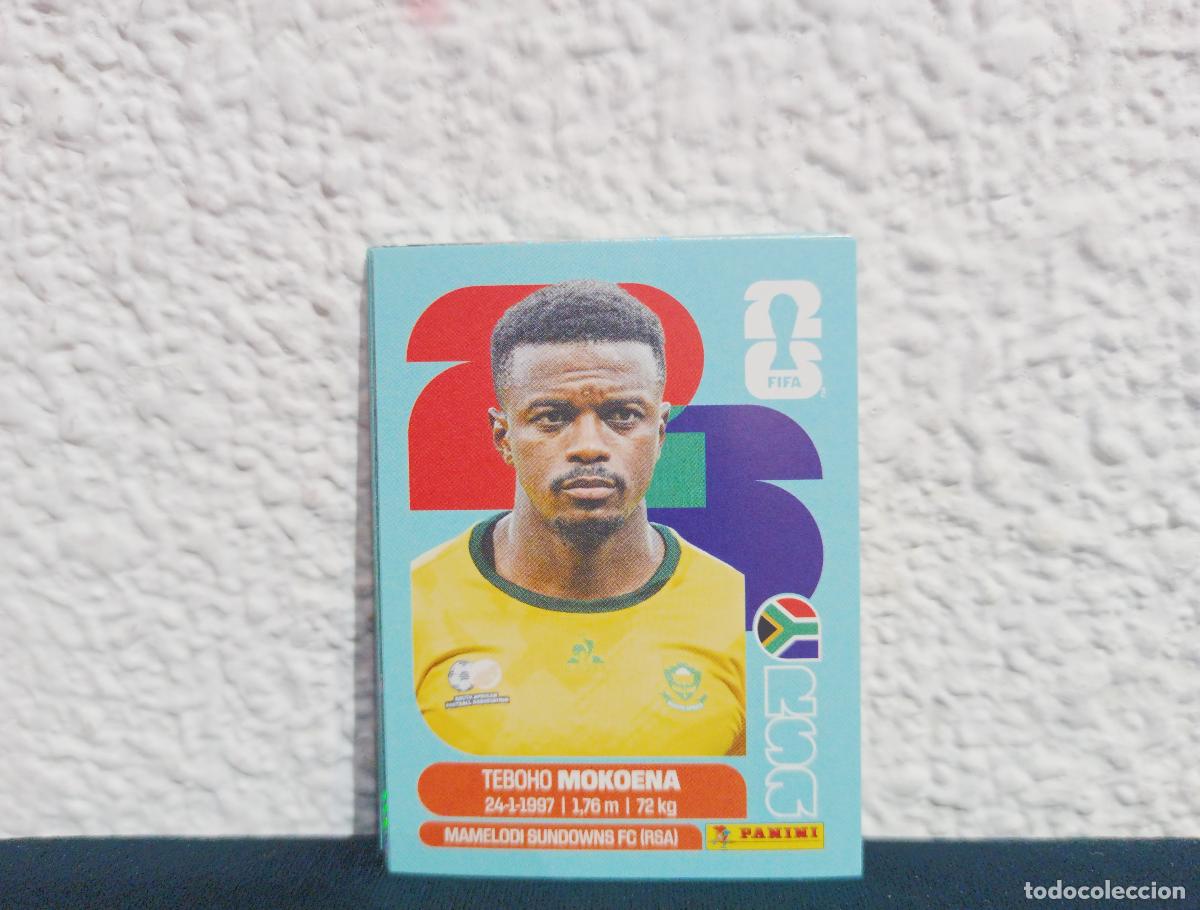 Sammeln alte Sammelbilder: RSA 11 TEBOHO MOKOENA BASE SUDAFRICA CROMO MUNDIAL STICKERS 2026 26