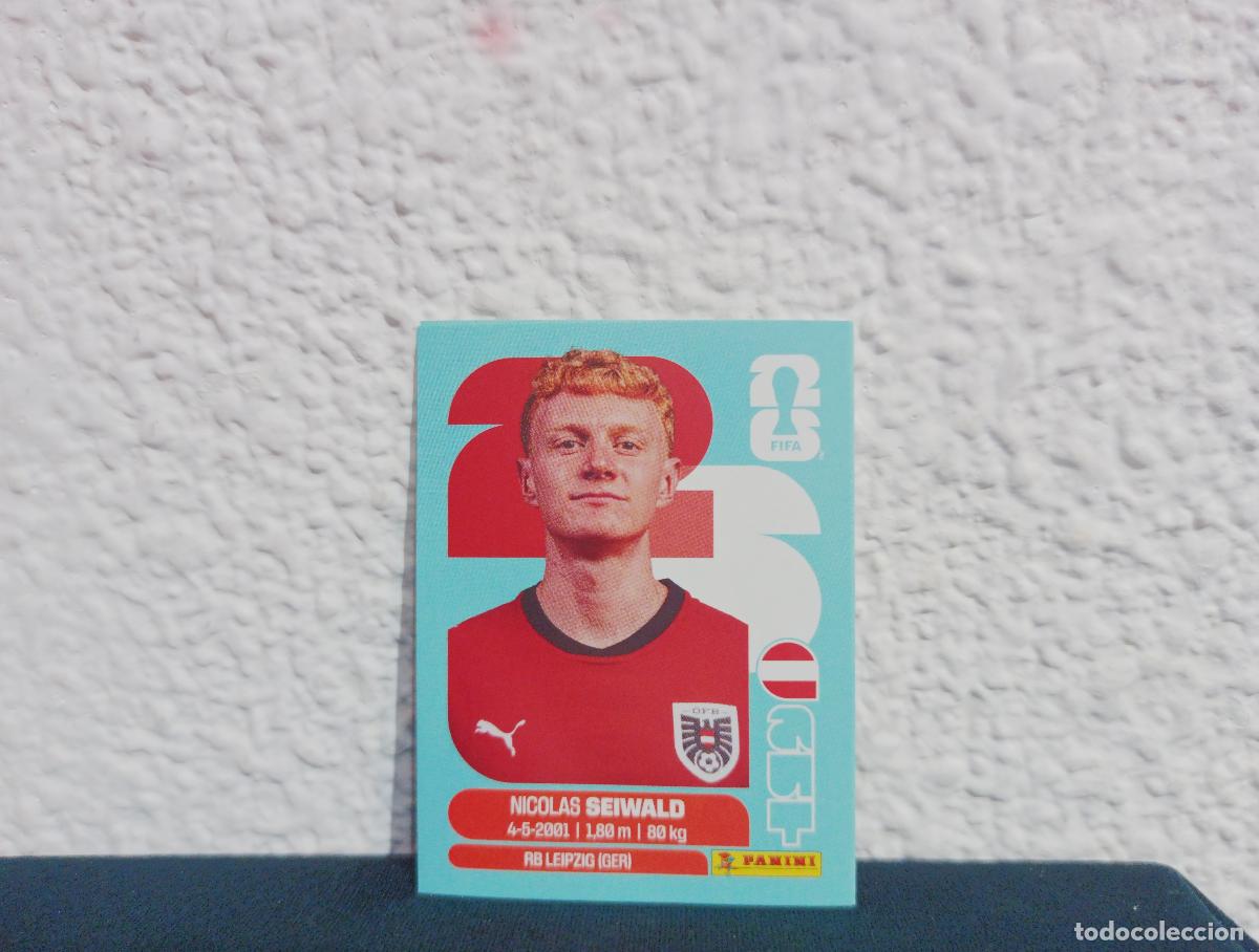 Collectable Antique Stickers: AUT 15 NICOLAS SEIWALD BASE AUSTRIA CROMO MUNDIAL STICKERS 2026 26