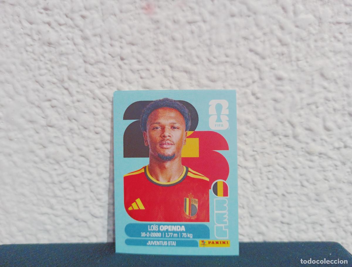 Collectable Antique Stickers: BEL 19 LO&Iuml;S OPENDA BASE BELGIUM CROMO MUNDIAL STICKERS 2026 26