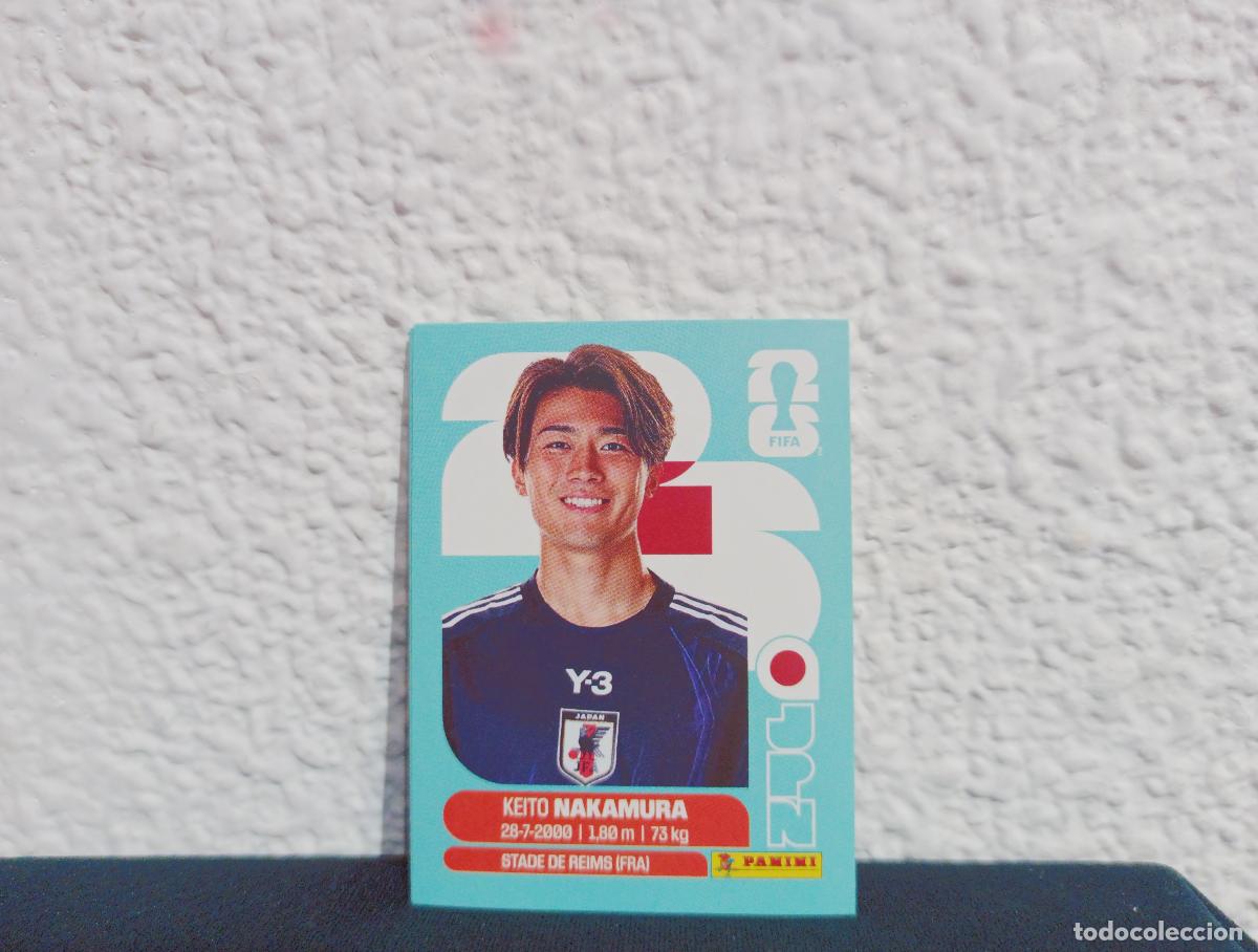 Collectable Antique Stickers: JPN 15 KEITO NAKAMURA BASE JAPAN CROMO MUNDIAL STICKERS 2026 26