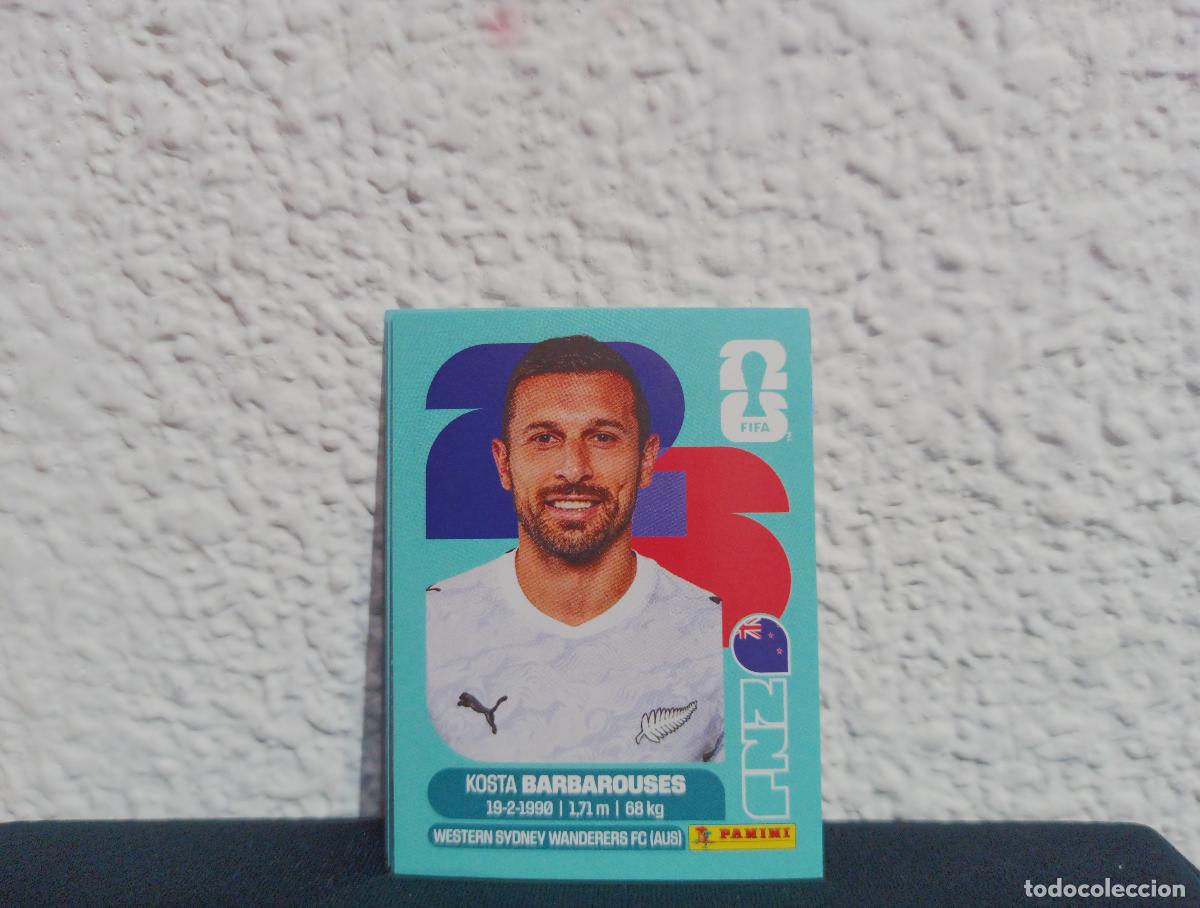 Collectable Antique Stickers: NZL 20 KOSTA BARBAROUSES BASE NEW ZEALAND CROMO MUNDIAL STICKERS 2026 26