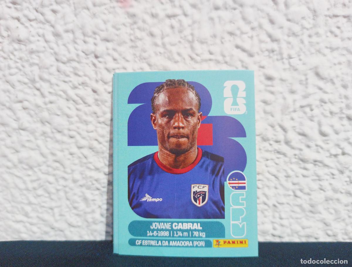 Collectable Antique Stickers: CPV 16 JOVANE CABRAL BASE CABO VERDE CROMO MUNDIAL STICKERS 2026 26