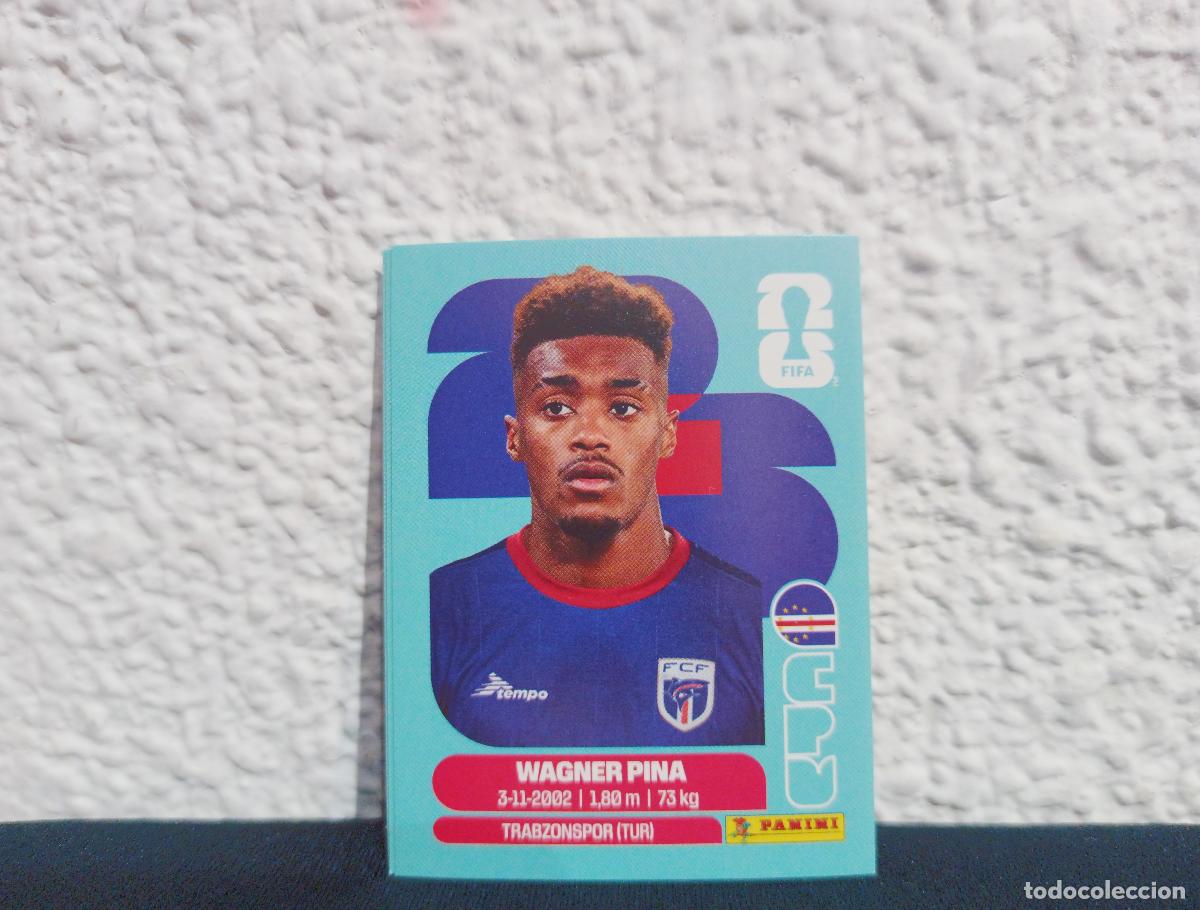 Collectable Antique Stickers: CPV 7 WAGNER PINA BASE CABO VERDE CROMO MUNDIAL STICKERS 2026 26