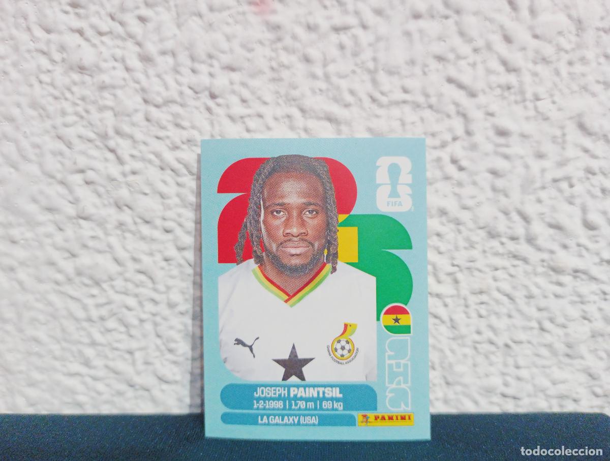 Collectable Antique Stickers: GHA 18 JOSEPH PAINTSIL BASE GHANA CROMO MUNDIAL STICKERS 2026 26
