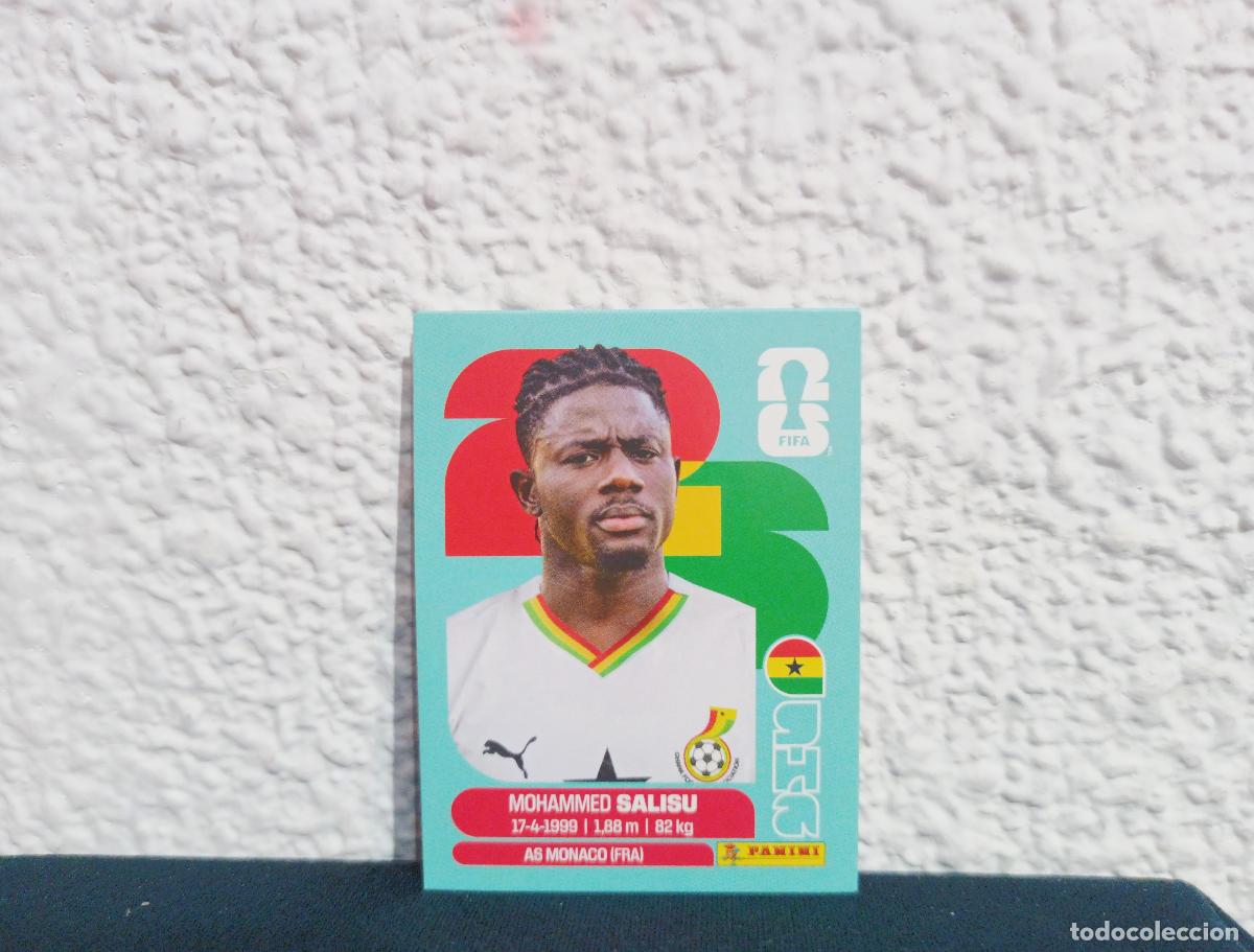 Collectable Antique Stickers: GHA 4 MOHAMMED SALISU BASE GHANA CROMO MUNDIAL STICKERS 2026 26