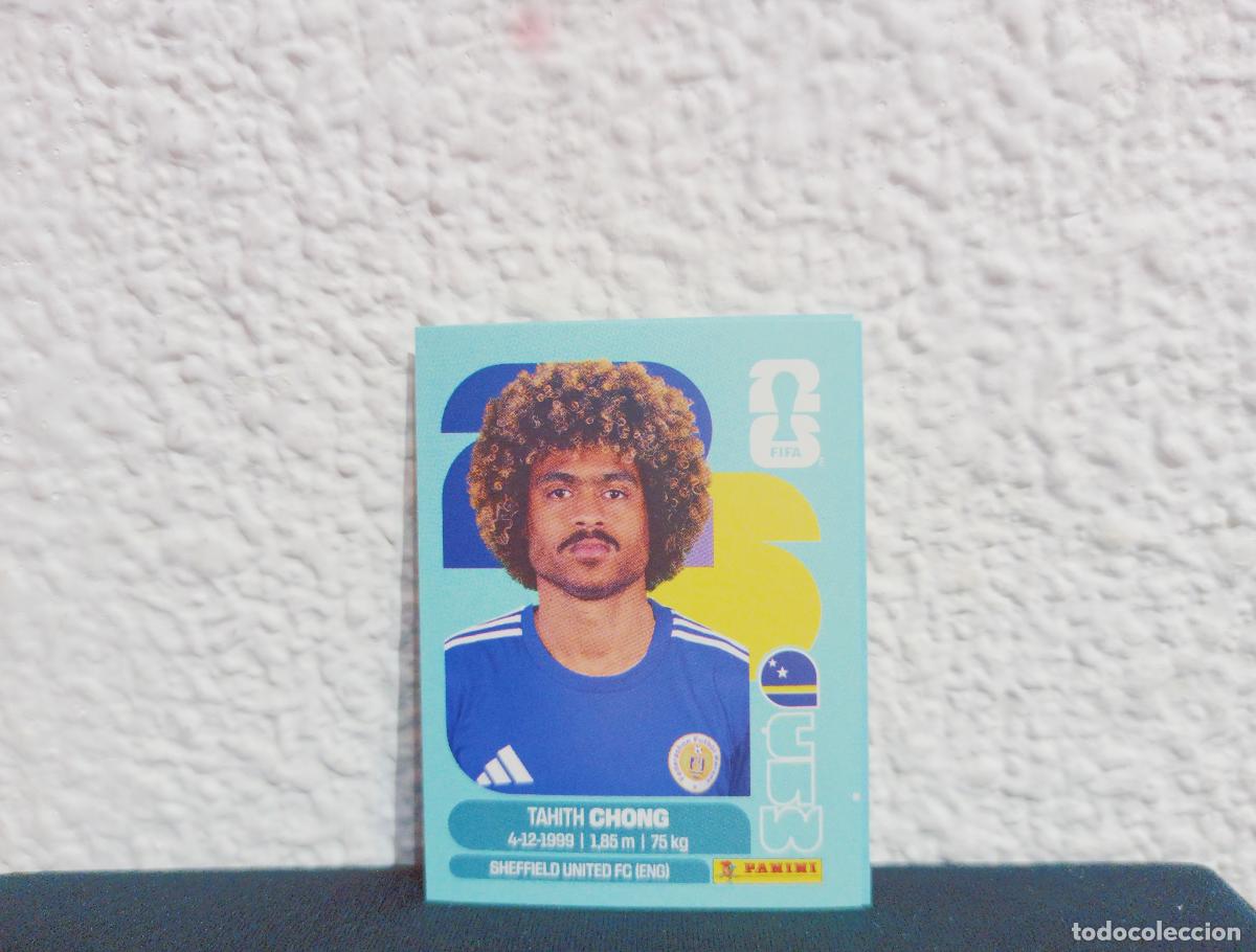Collectable Antique Stickers: CUW 14 TAHITH CHONG BASE CURACAO CROMO MUNDIAL STICKERS 2026 26