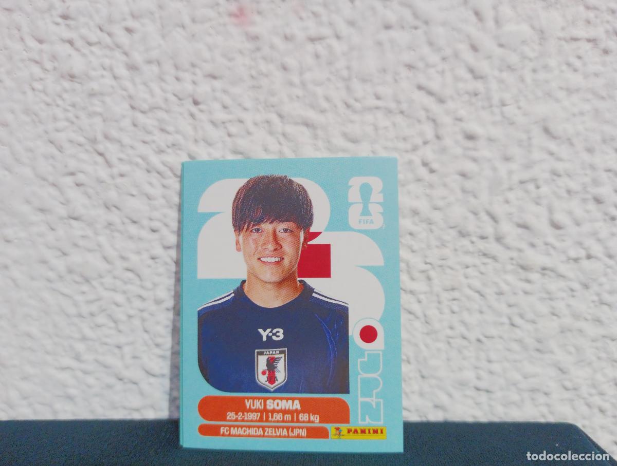 Collectable Antique Stickers: JPN 9 YUKI SOMA BASE JAPAN CROMO MUNDIAL STICKERS 2026 26