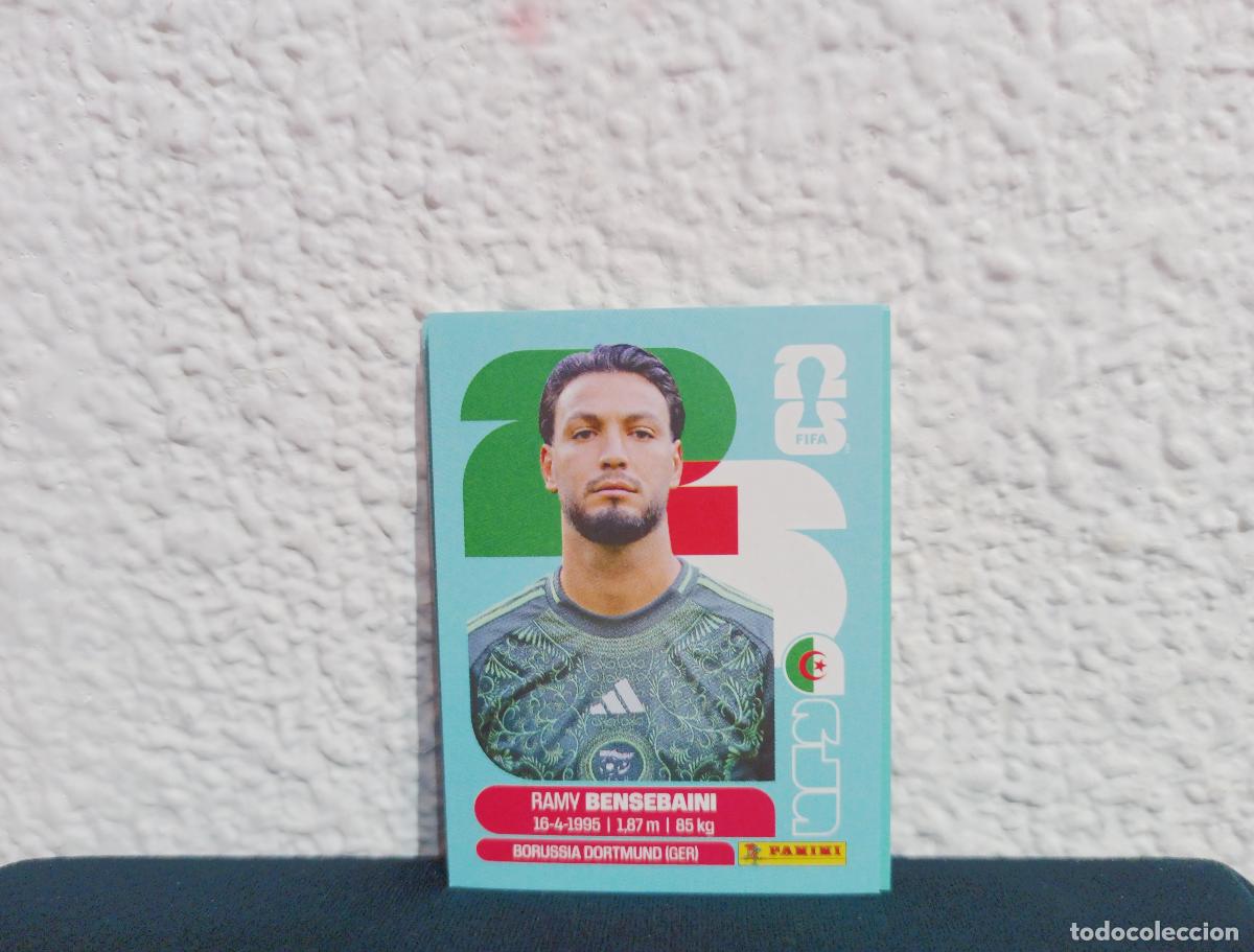 Collectable Antique Stickers: ALG 3 RAMY BENSEBAINI BASE ALGERIA CROMO MUNDIAL STICKERS 2026 26