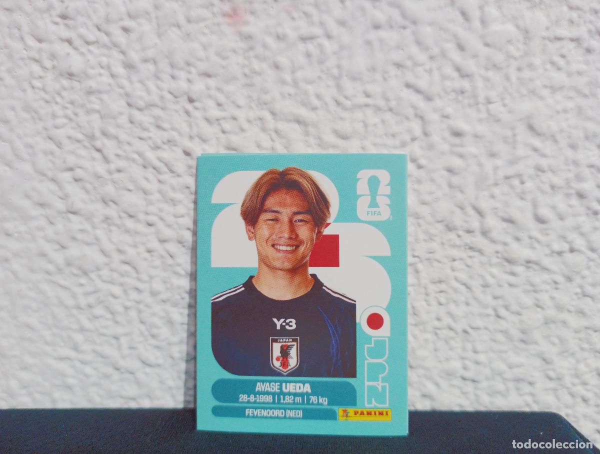 Collectable Antique Stickers: JPN 20 AYASE UEDA BASE JAPAN CROMO MUNDIAL STICKERS 2026 26