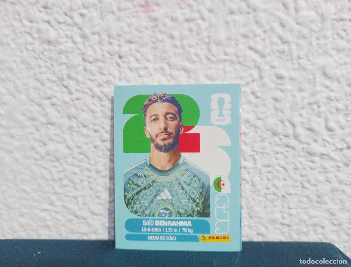 Collectable Antique Stickers: ALG 16 SAID BENRAHMA BASE ALGERIA CROMO MUNDIAL STICKERS 2026 26