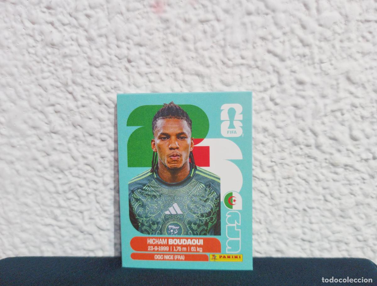 Collectable Antique Stickers: ALG 10 HICHAM BOUDAOUI BASE ALGERIA CROMO MUNDIAL STICKERS 2026 26
