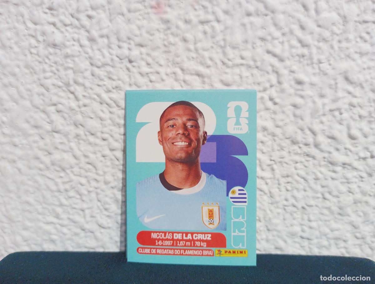 Collectable Antique Stickers: URU 15 NICOLAS DE LA CRUZ BASE URUGUAY CROMO MUNDIAL STICKERS 2026 26