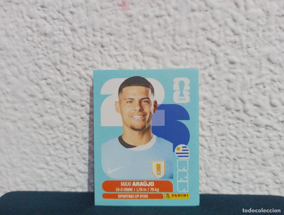 Collectable Antique Stickers: URU 16 MAXI ARAUJO BASE URUGUAY CROMO MUNDIAL STICKERS 2026 26
