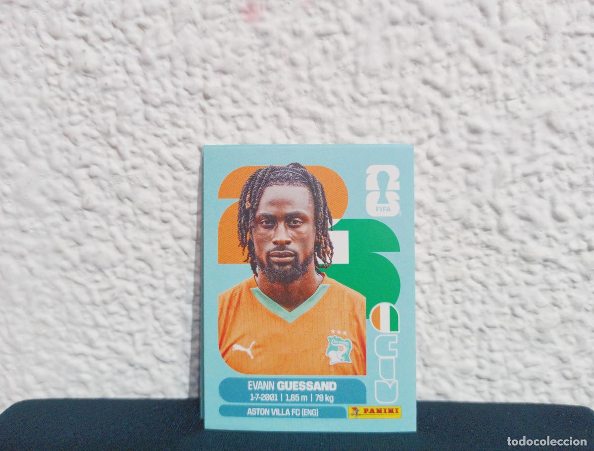 Collectable Antique Stickers: CIV 19 EVANN GUESSAND BASE COTE D'IVOIRE CROMO MUNDIAL STICKERS 2026 26