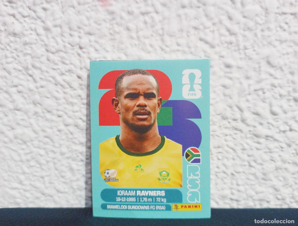 Collectable Antique Stickers: RSA 18 IQRAAM RAYNERS BASE SUDAFRICA CROMO MUNDIAL STICKERS 2026 26