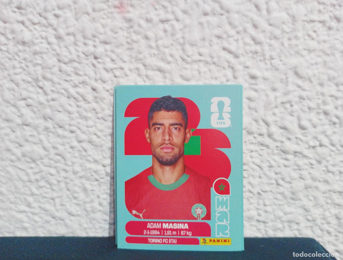 Sammeln alte Sammelbilder: MAR 9 ADAM MASINA BASE MARRUECOS CROMO MUNDIAL STICKERS 2026 26