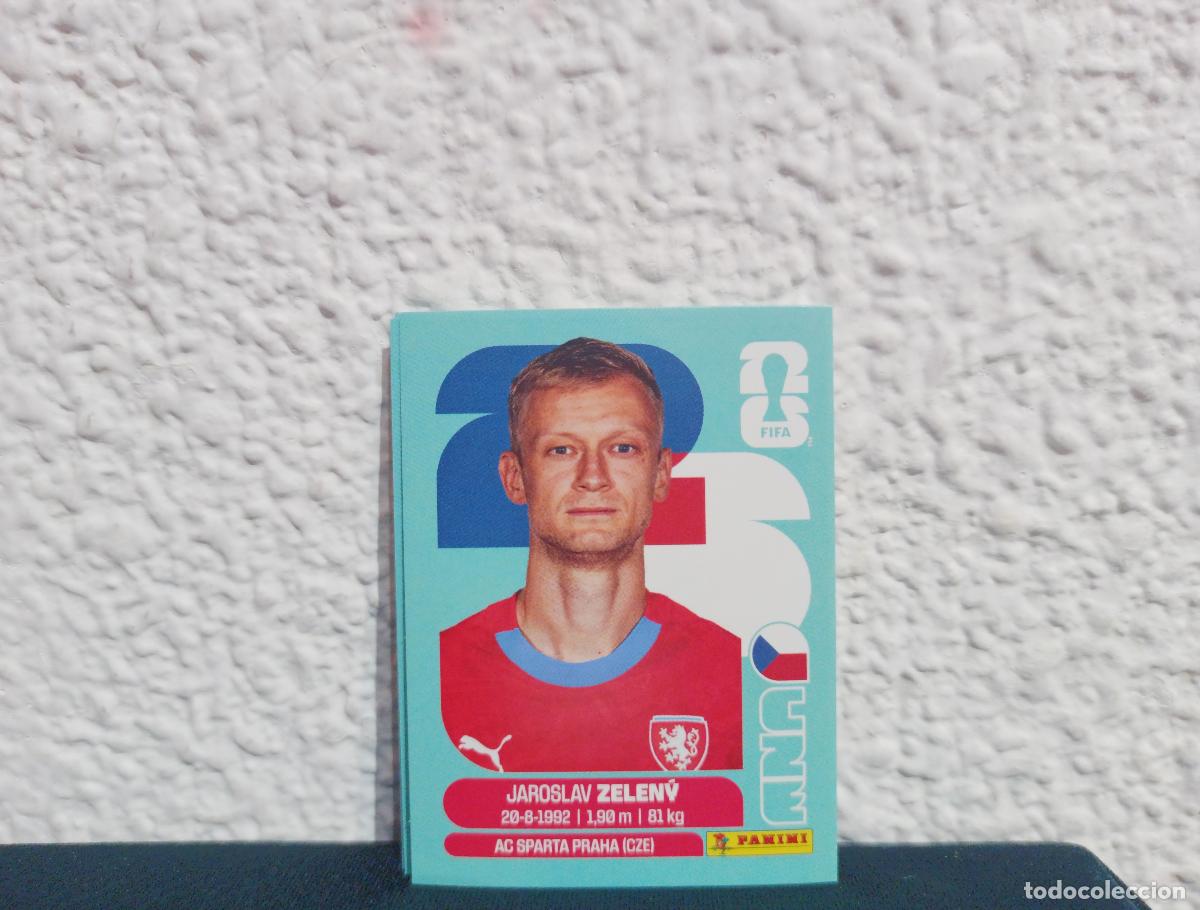 Sammeln alte Sammelbilder: CZE 6 JAROSLAV ZELENY BASE REPUBLICA CHECA CROMO MUNDIAL STICKERS 2026 26