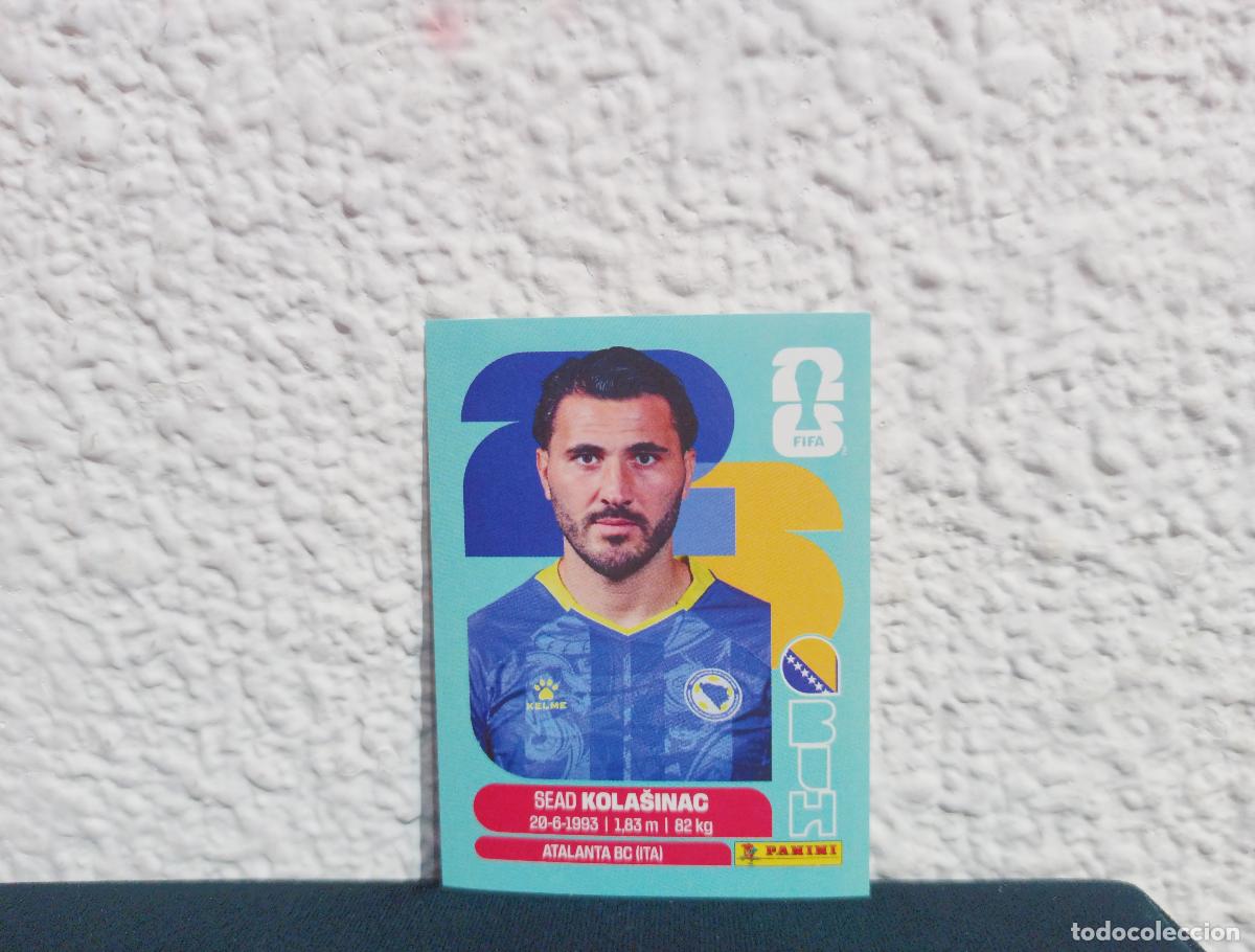 Sammeln alte Sammelbilder: BIH 4 SEAD KOLASINAC BASE BOSNIA Y HERZEGOVINA CROMO MUNDIAL STICKERS 2026 26