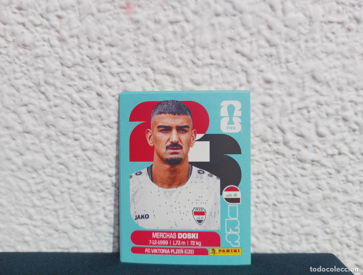 Sammeln alte Sammelbilder: IRQ 6 MERCHAS DOSKI BASE IRAQ CROMO MUNDIAL STICKERS 2026 26
