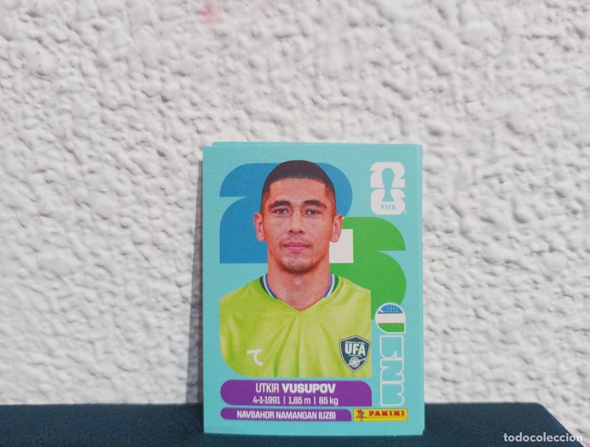 Sammeln alte Sammelbilder: UZB 2 UTKIR YUSUPOV BASE UZBEKISTAN CROMO MUNDIAL STICKERS 2026 26