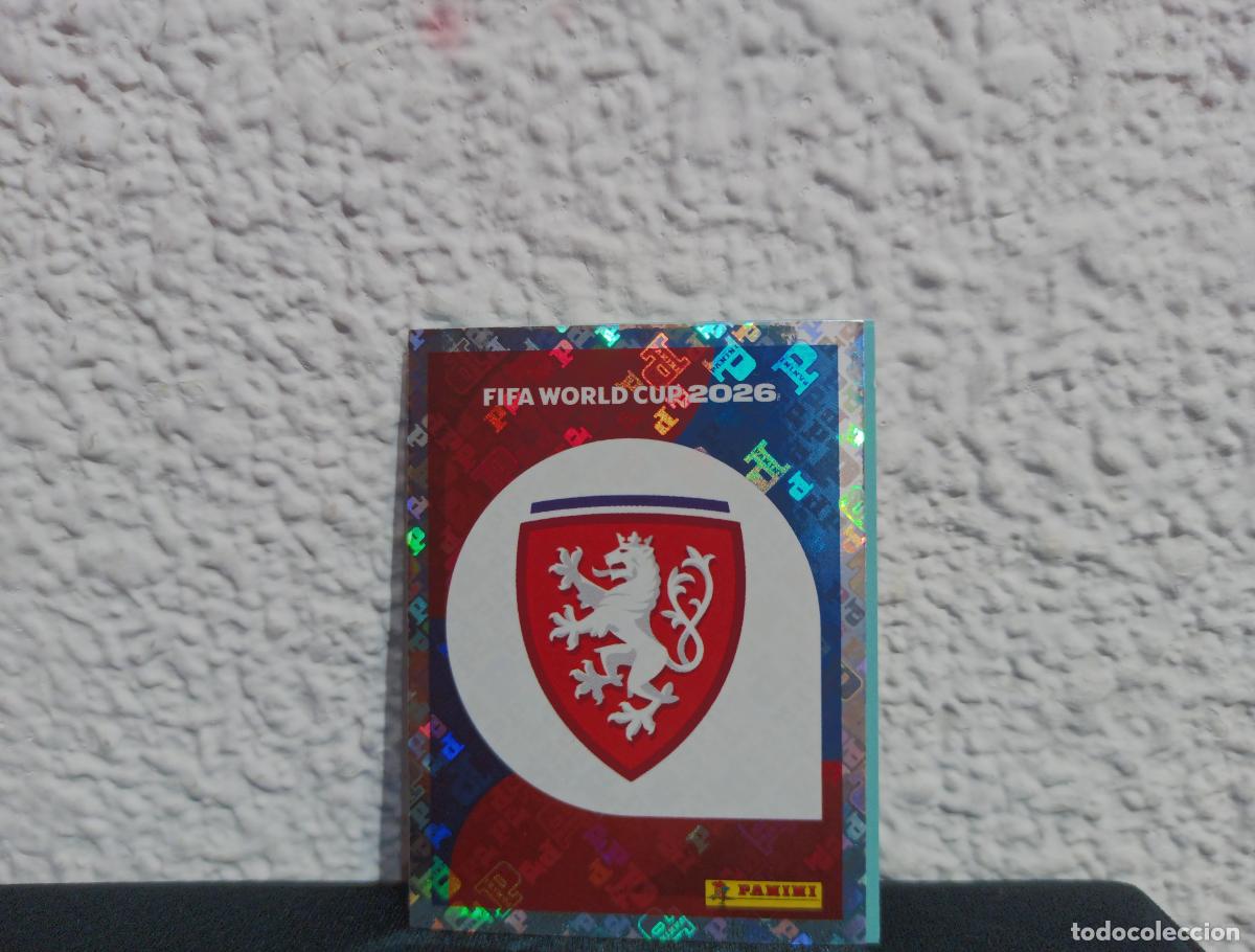 Sammeln alte Sammelbilder: CZE 1 ESCUDO BASE REPUBLICA CHECA CROMO MUNDIAL STICKERS 2026 26