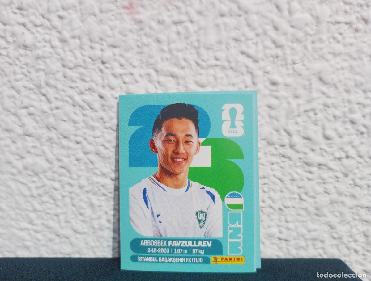 Sammeln alte Sammelbilder: UZB 20 ABBOSBEK FAYZULLAEV BASE UZBEKISTAN CROMO MUNDIAL STICKERS 2026 26