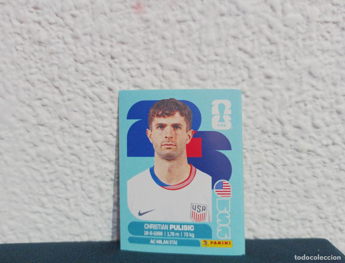 Sammeln alte Sammelbilder: USA 16 CHRISTIAN PULISIC BASE ESTADOS UNIDOS CROMO MUNDIAL STICKERS 2026 26