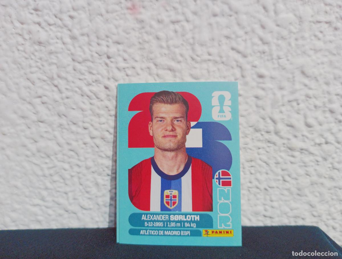 Sammeln alte Sammelbilder: NOR 16 ALEXANDER SORLOTH BASE NORWAY CROMO MUNDIAL STICKERS 2026 26