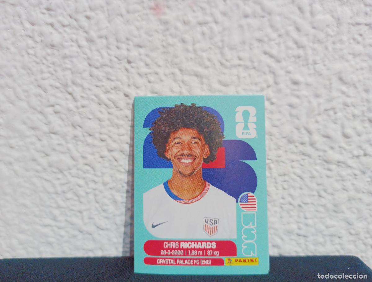 Sammeln alte Sammelbilder: USA 3 CHRIS RICHARDS BASE ESTADOS UNIDOS CROMO MUNDIAL STICKERS 2026 26