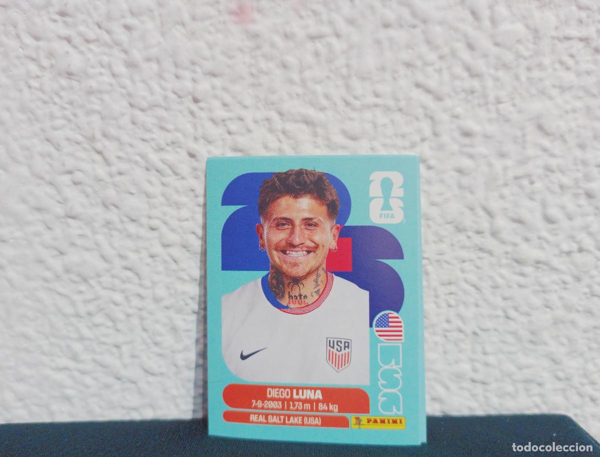 Sammeln alte Sammelbilder: USA 14 DIEGO LUNA BASE ESTADOS UNIDOS CROMO MUNDIAL STICKERS 2026 26