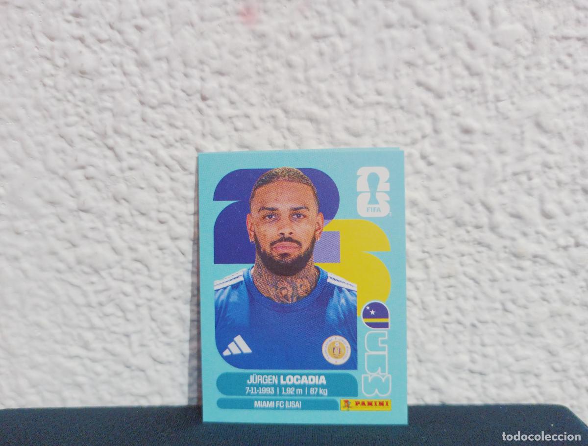 Sammeln alte Sammelbilder: CUW 17 J&Uuml;RGEN LOCADIA BASE CURACAO CROMO MUNDIAL STICKERS 2026 26