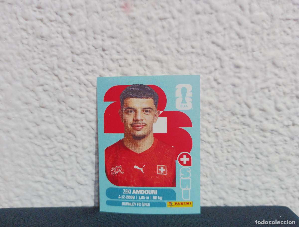 Coleccionismo cromos antiguos: SUI 20 ZEKI AMDOUNI BASE SWITZERLAND CROMO MUNDIAL STICKERS 2026 26