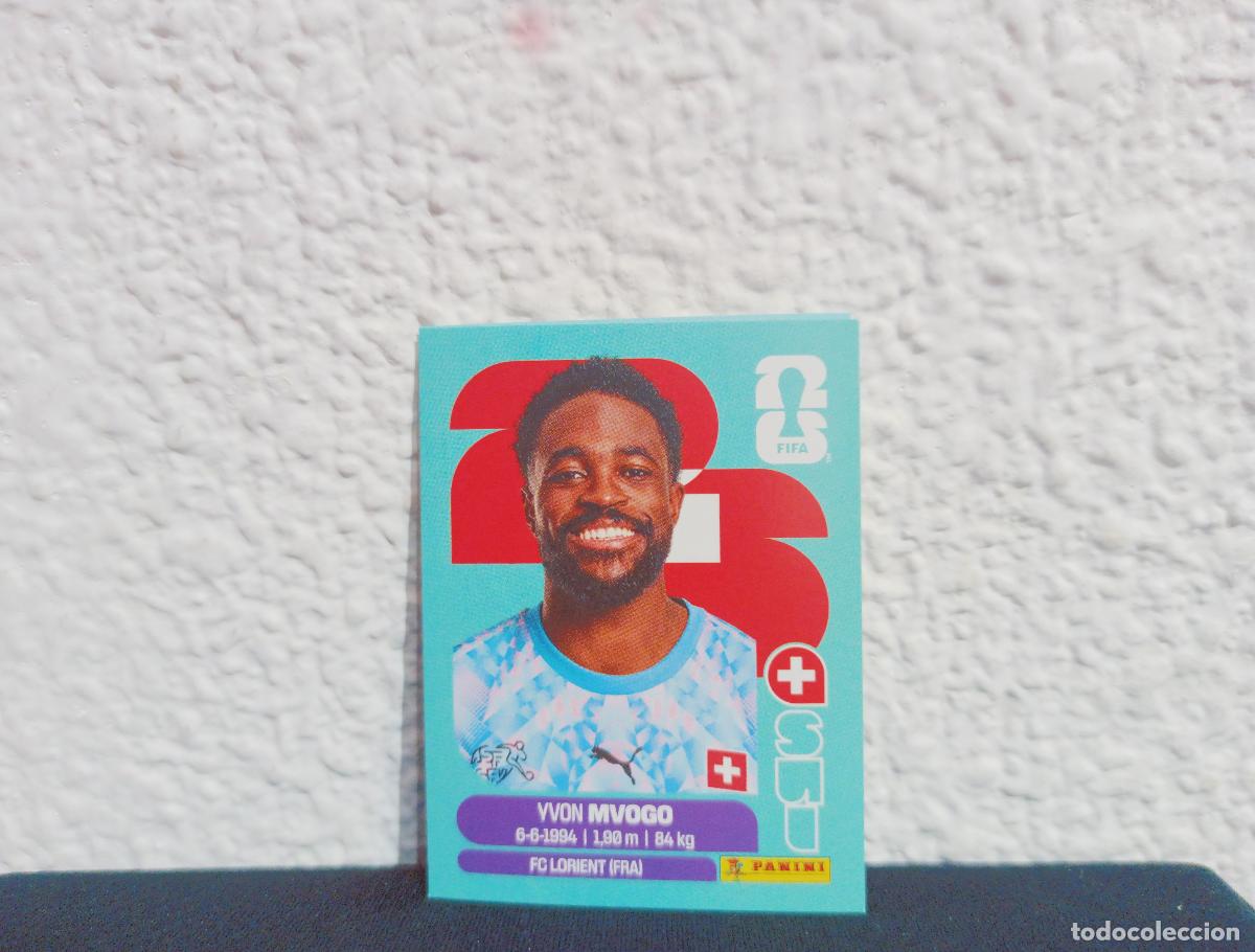Coleccionismo cromos antiguos: SUI 3 YVON MVOGO BASE SWITZERLAND CROMO MUNDIAL STICKERS 2026 26