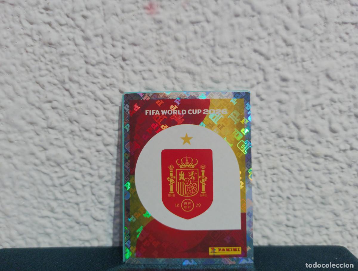 Coleccionismo cromos antiguos: ESP 1 ESCUDO BASE SPAIN CROMO MUNDIAL STICKERS 2026 26