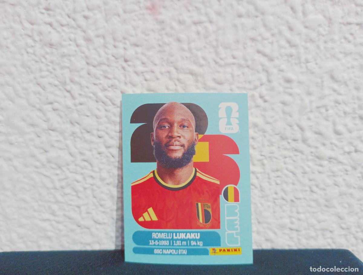 Coleccionismo cromos antiguos: BEL 20 ROMELU LUKAKU BASE BELGIUM CROMO MUNDIAL STICKERS 2026 26