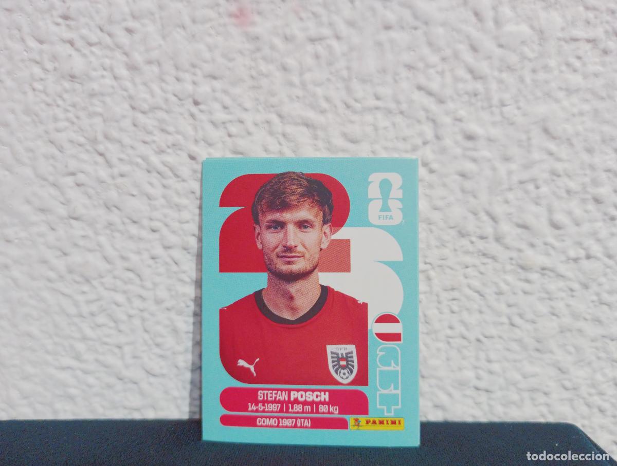 Coleccionismo cromos antiguos: AUT 7 STEFAN POSCH BASE AUSTRIA CROMO MUNDIAL STICKERS 2026 26