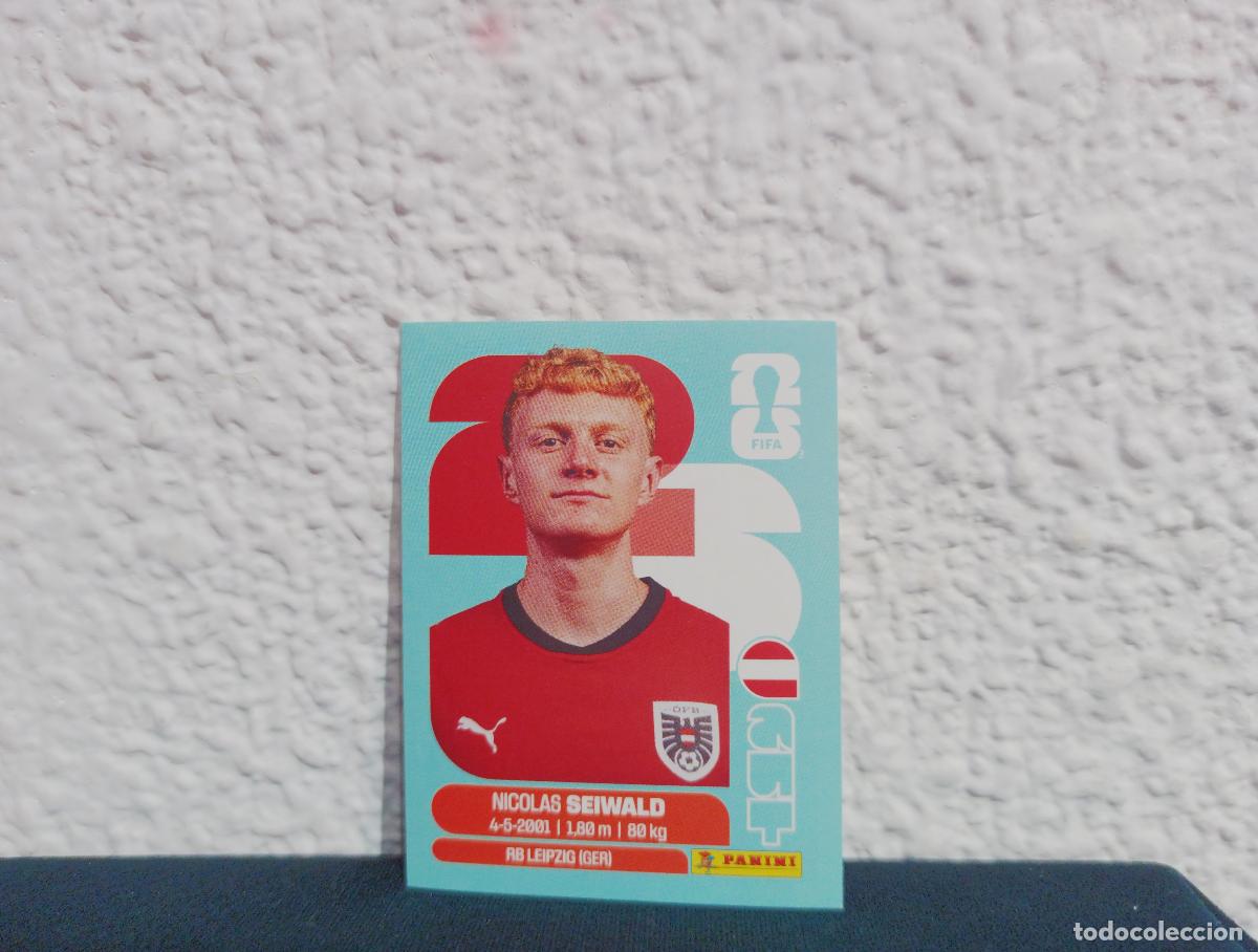 Coleccionismo cromos antiguos: AUT 15 NICOLAS SEIWALD BASE AUSTRIA CROMO MUNDIAL STICKERS 2026 26