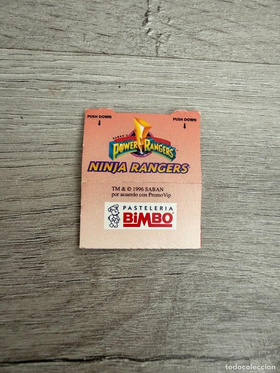 Coleccionismo cromos antiguos: Cromo 12 Bimbo - Power Rangers Power Ups Ninja - 12