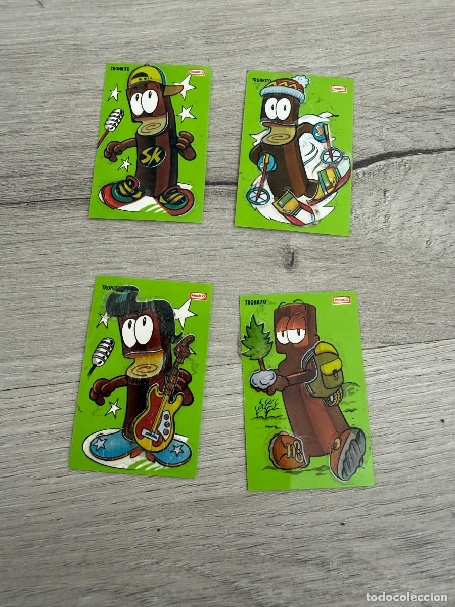 Coleccionismo cromos antiguos: 4 cromos Diver-Disfraces de Panrico Tronkito